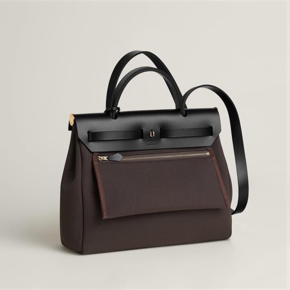 Hermès شنطة ارميز بني Hermès Herbag - 2