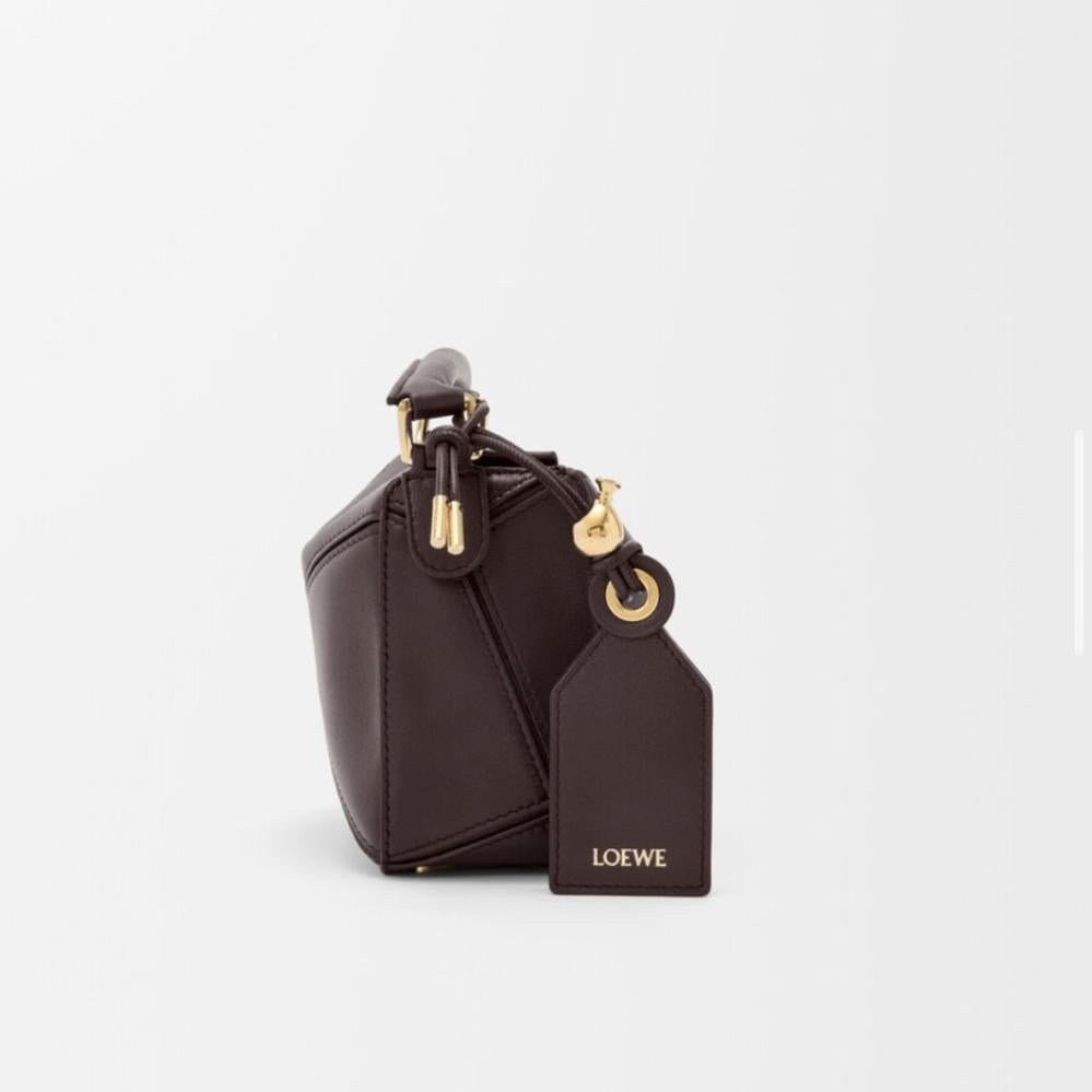 Loewe Mini Featherlight Puzzle Bag in Nappa Lambskin - 3