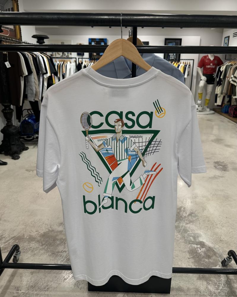 Casa Blanca تيشيرت كازا بلانكا ابيض - 3