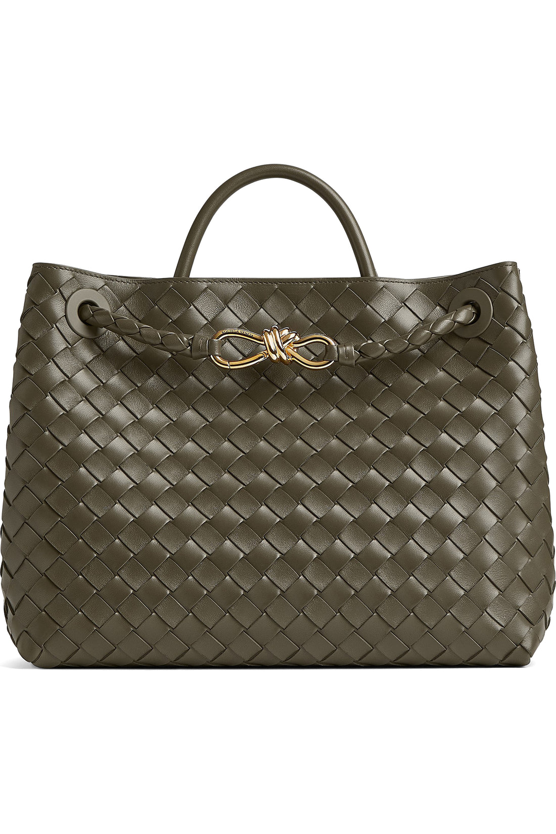 Bottega Veneta Medium Andiamo Intrecciato Shoulder Bag