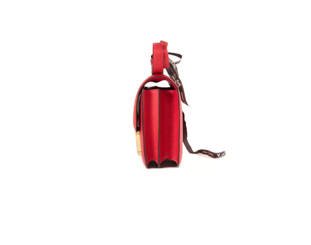 Hermès شنطة ارميز حمرا Hermès Constance 24 - 3