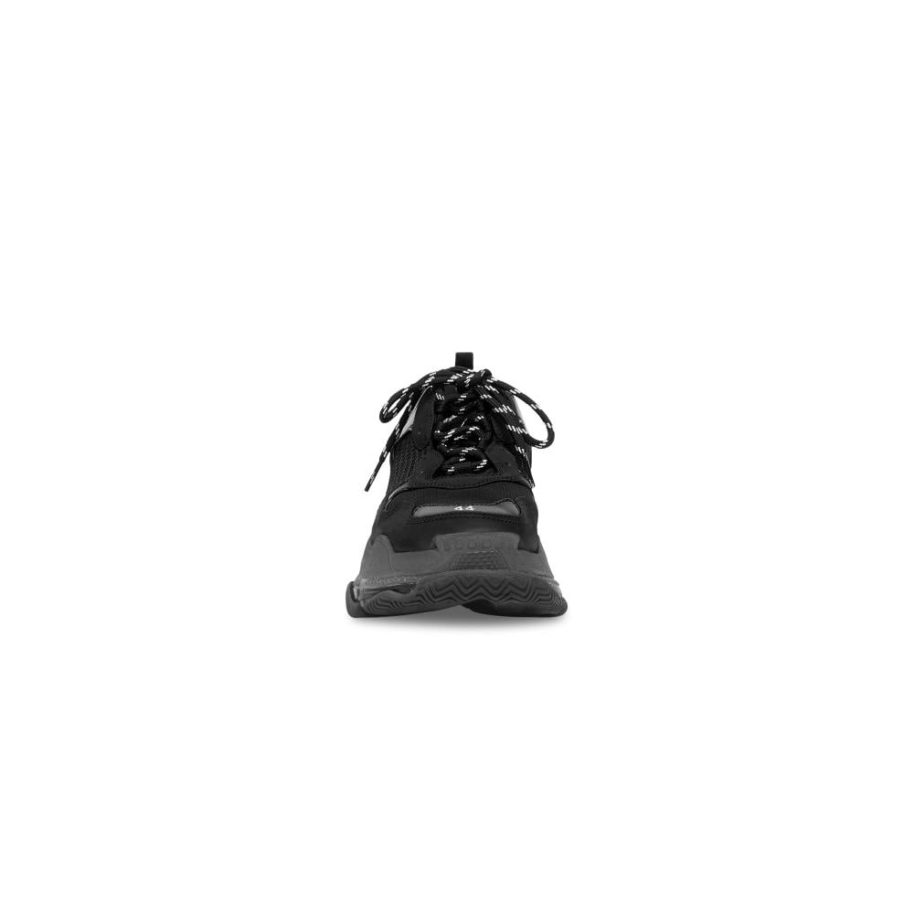 Balenciaga MEN'S TRIPLE S CLEAR SOLE SNEAKER IN BLACK - 2