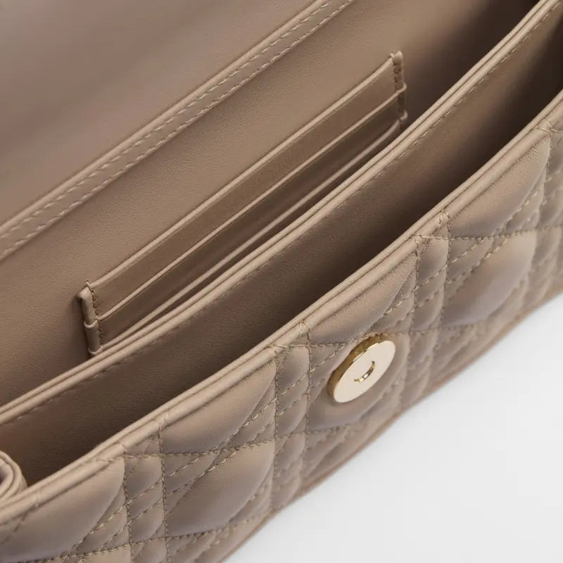 My Dior Mini Bag – Powder Beige Cannage Lambskin