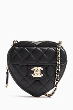 Chanel White Leather Mini CC