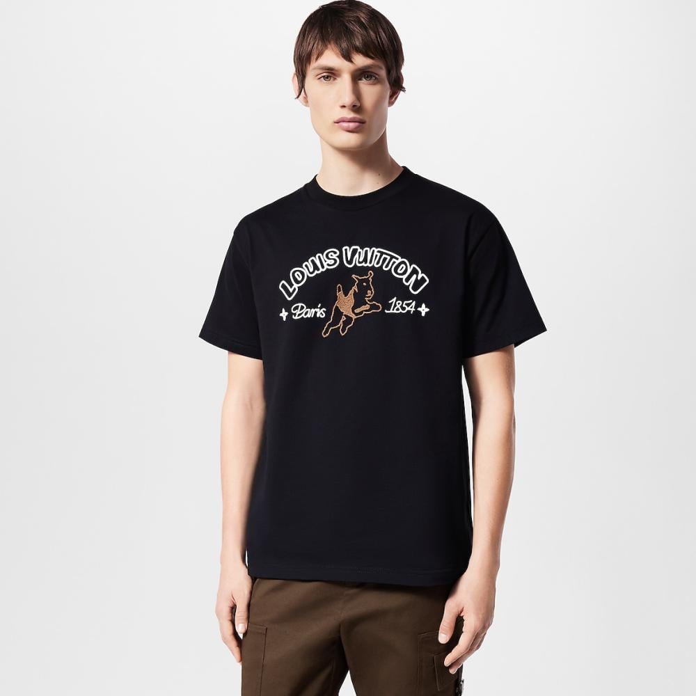 Louis Vuitton Embroidered Cotton T-Shirt - 2