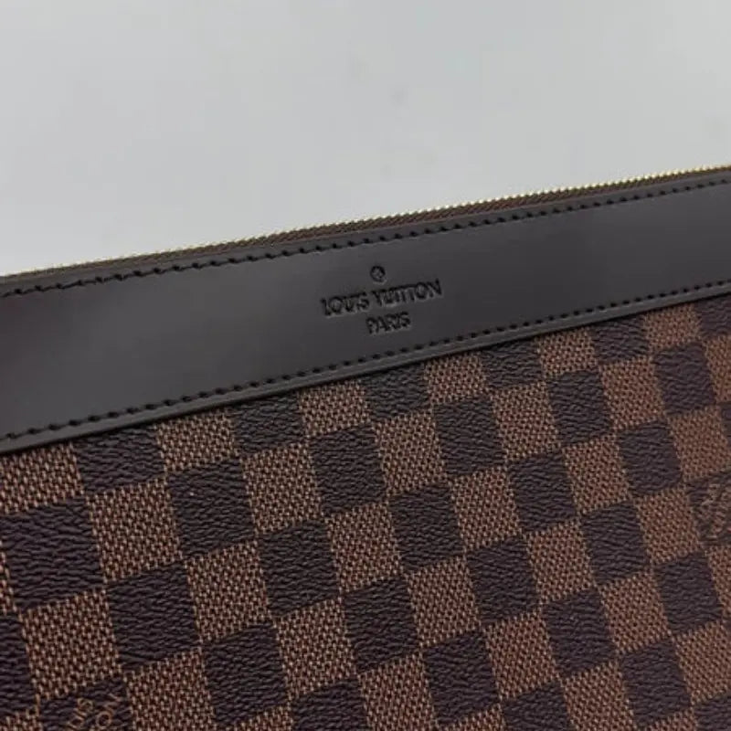 Louis Vuitton Brown Checkered Bag