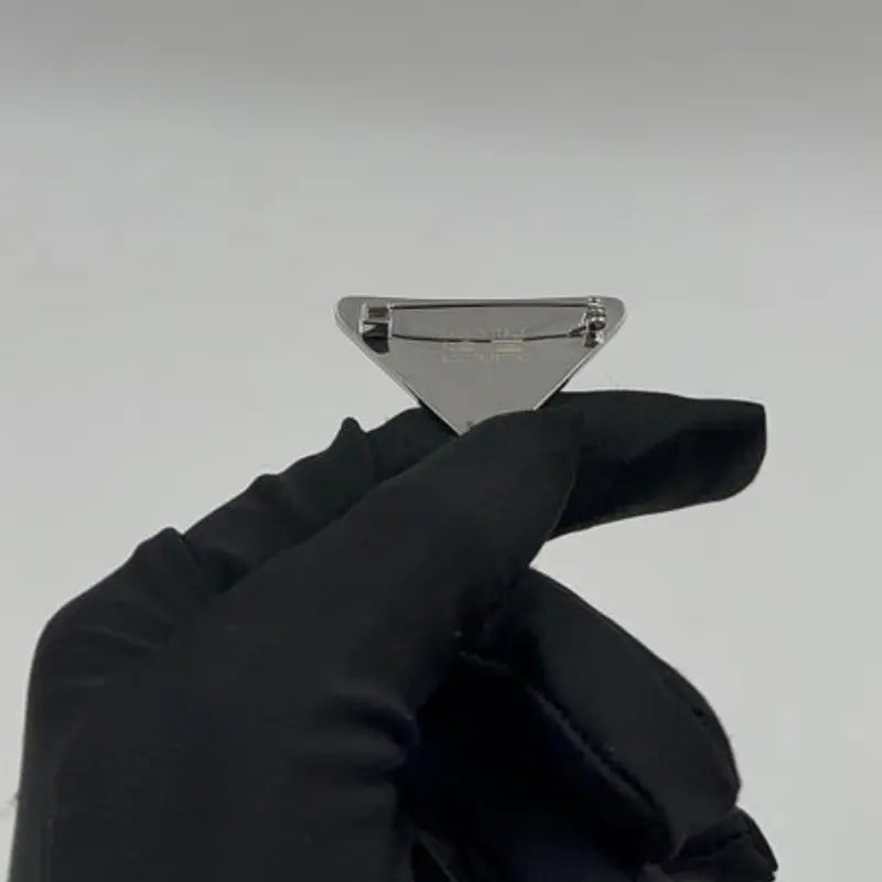 Prada Silver Brooch