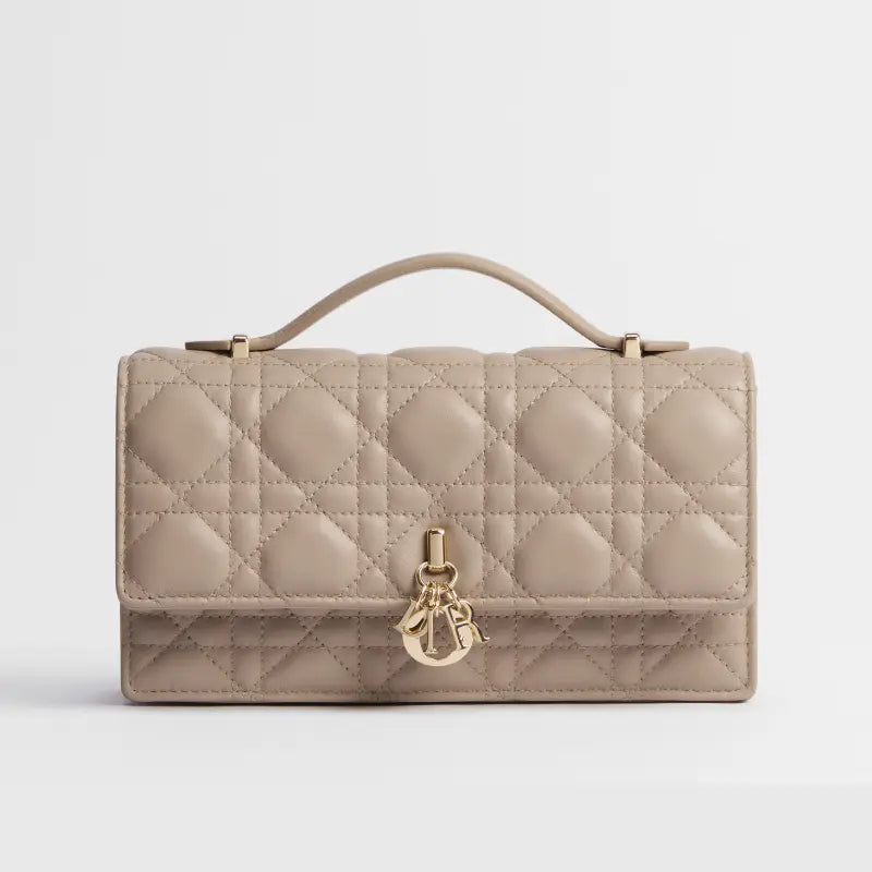 My Dior Mini Bag – Powder Beige Cannage Lambskin