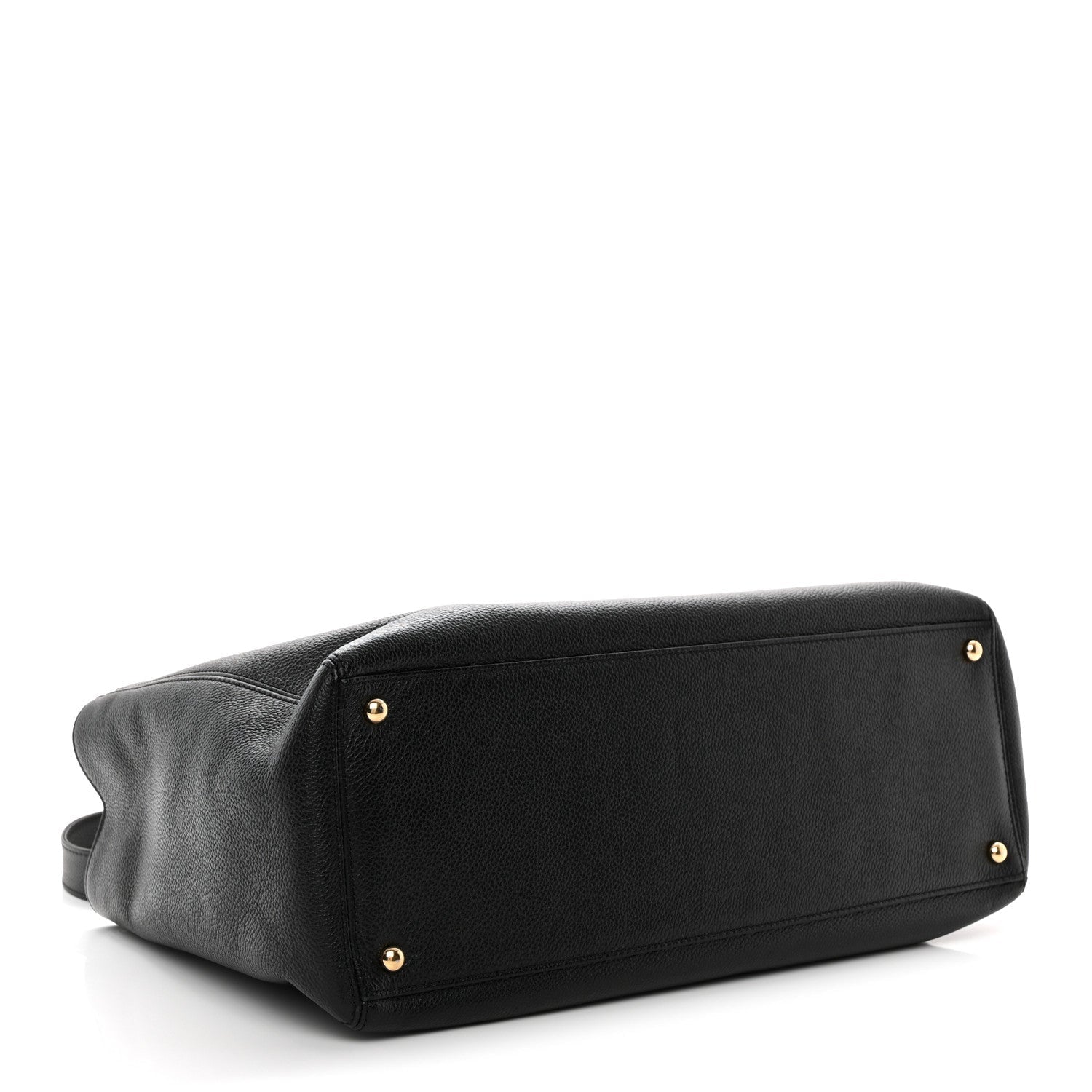 Chanel Calfskin Cerf Executive Shopper Tote Black