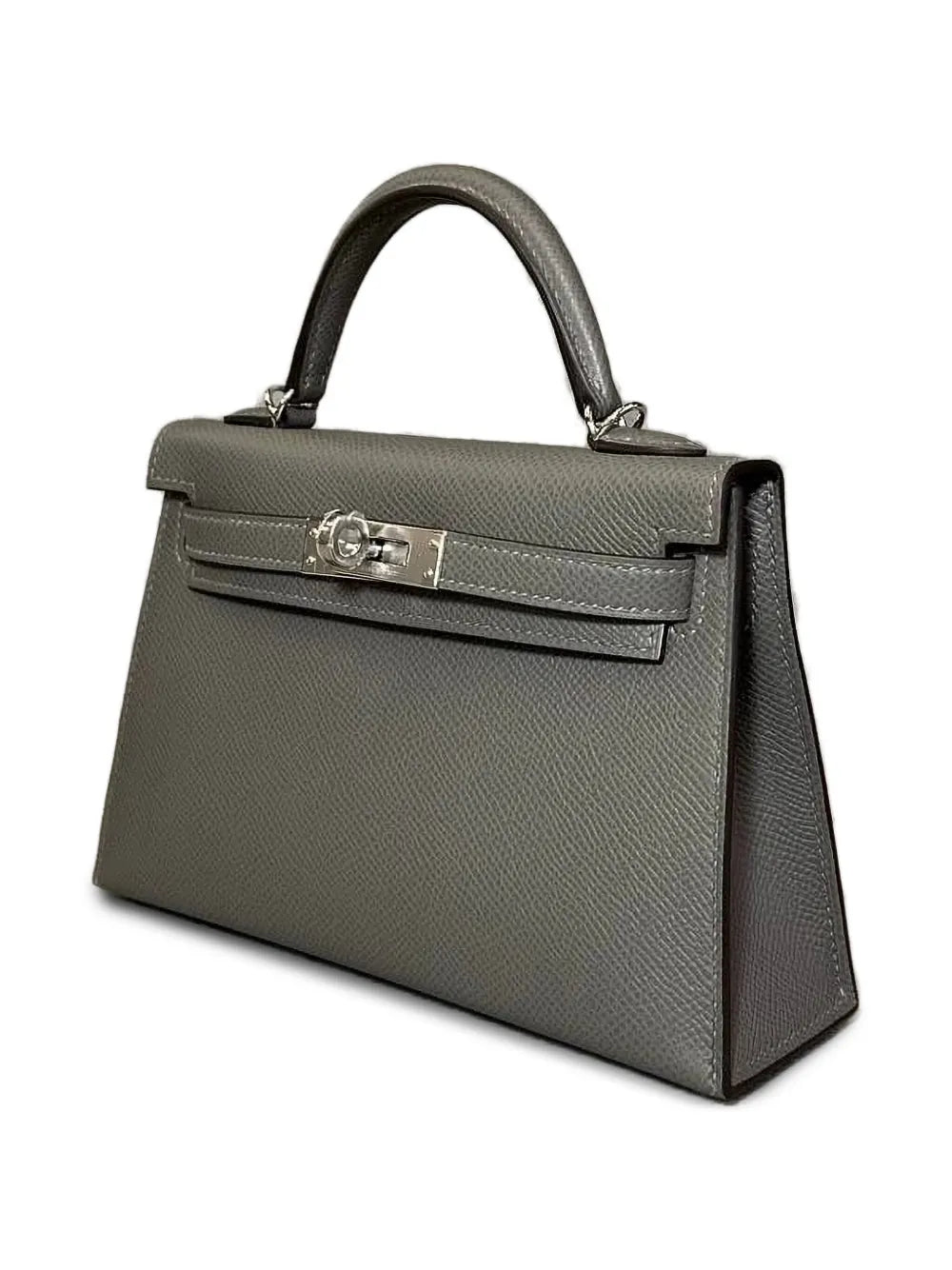 Hermes Kelly Pochette Swift Etoupe