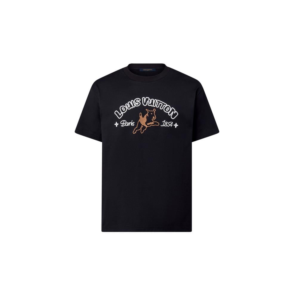 Louis Vuitton Embroidered Cotton T-Shirt