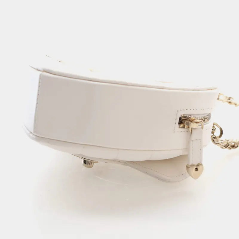 Chanel CC In Love Heart Mini Lambskin Leather Crossbody Bag