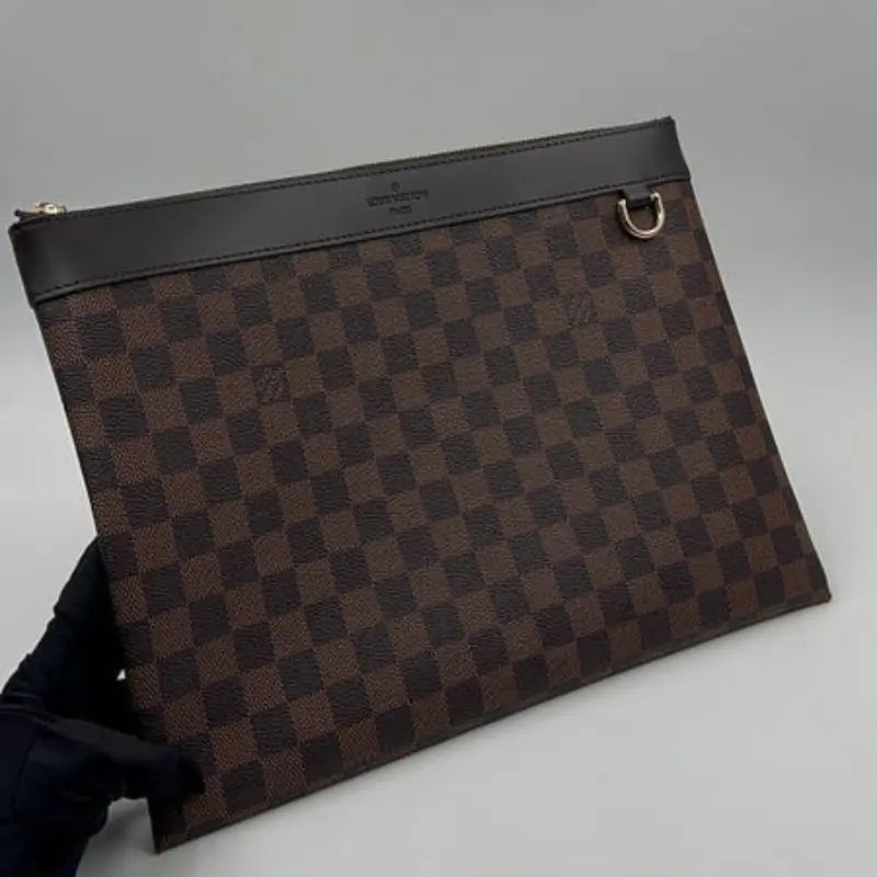Louis Vuitton Brown Checkered Bag