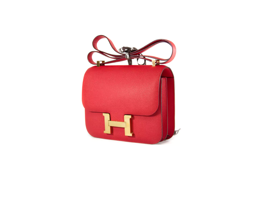 Hermès شنطة ارميز حمرا Hermès Constance 24 - 4