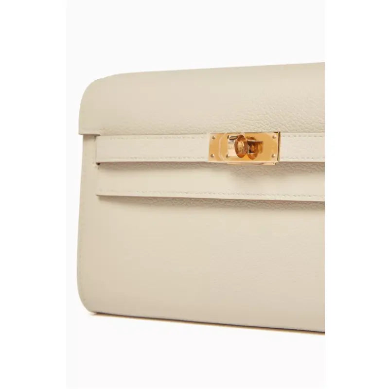 Hermès Kelly To Go Wallet Creamy