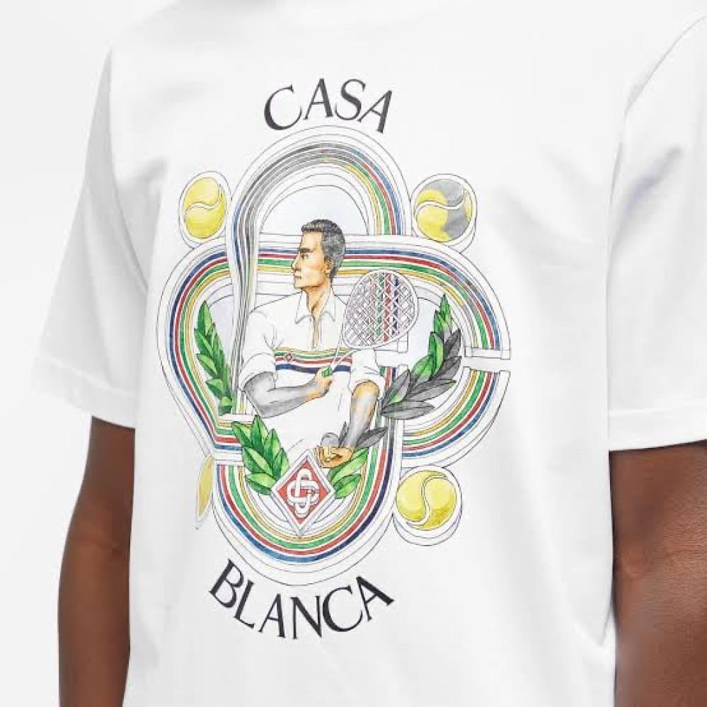 Casa Blanca تيشيرت كازا بلانكا ابيض - 3