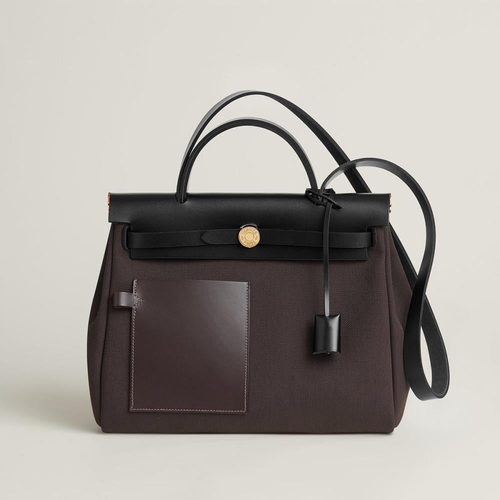Hermès شنطة ارميز بني Hermès Herbag - 5