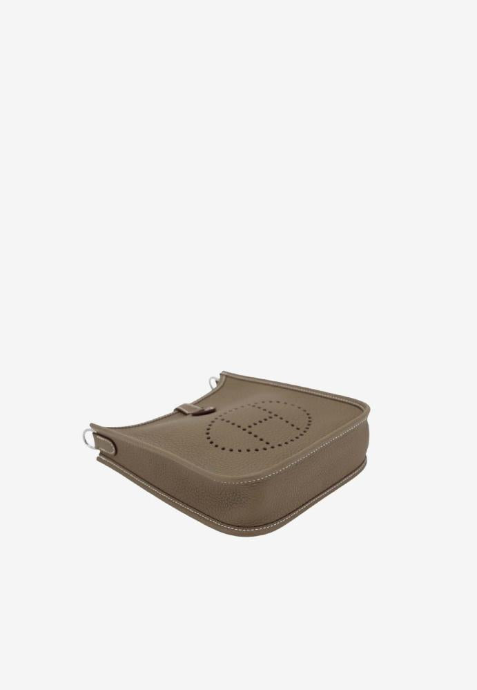 Hermès شنطة ارميز MINI EVELYNE 16 AMAZONE IN ETOUPE - 3