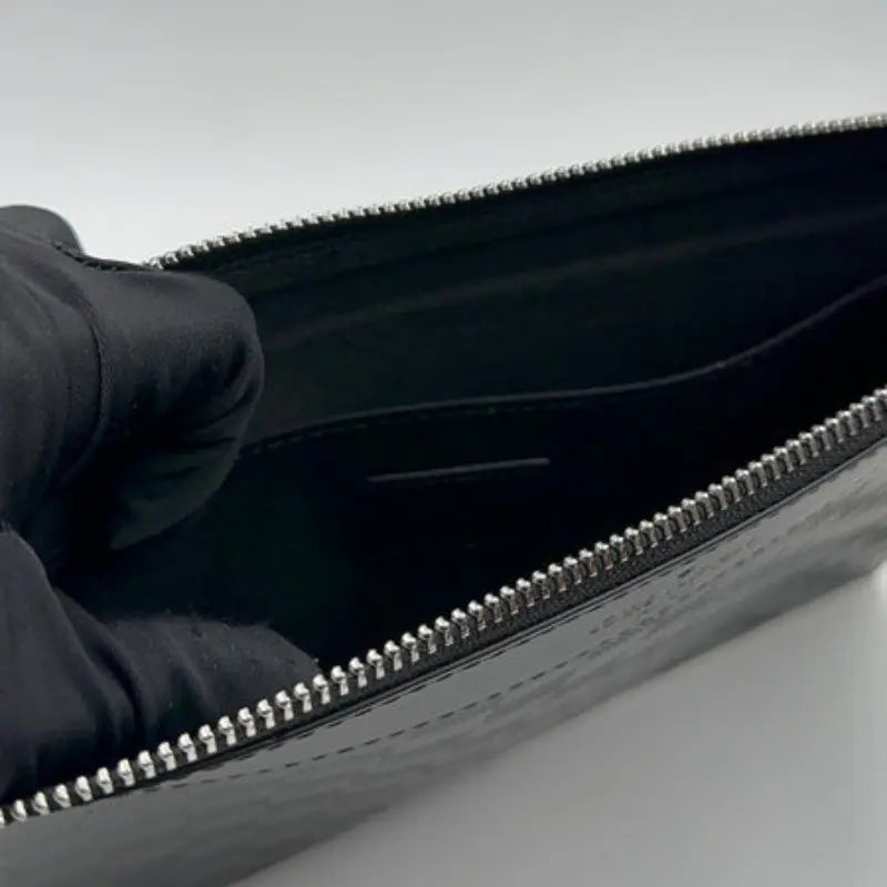 Louis Vuitton Black Checkered Slim Pouch