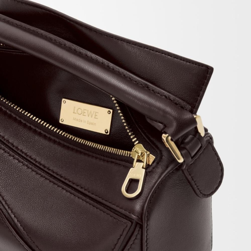Loewe Mini Featherlight Puzzle Bag in Nappa Lambskin - 6