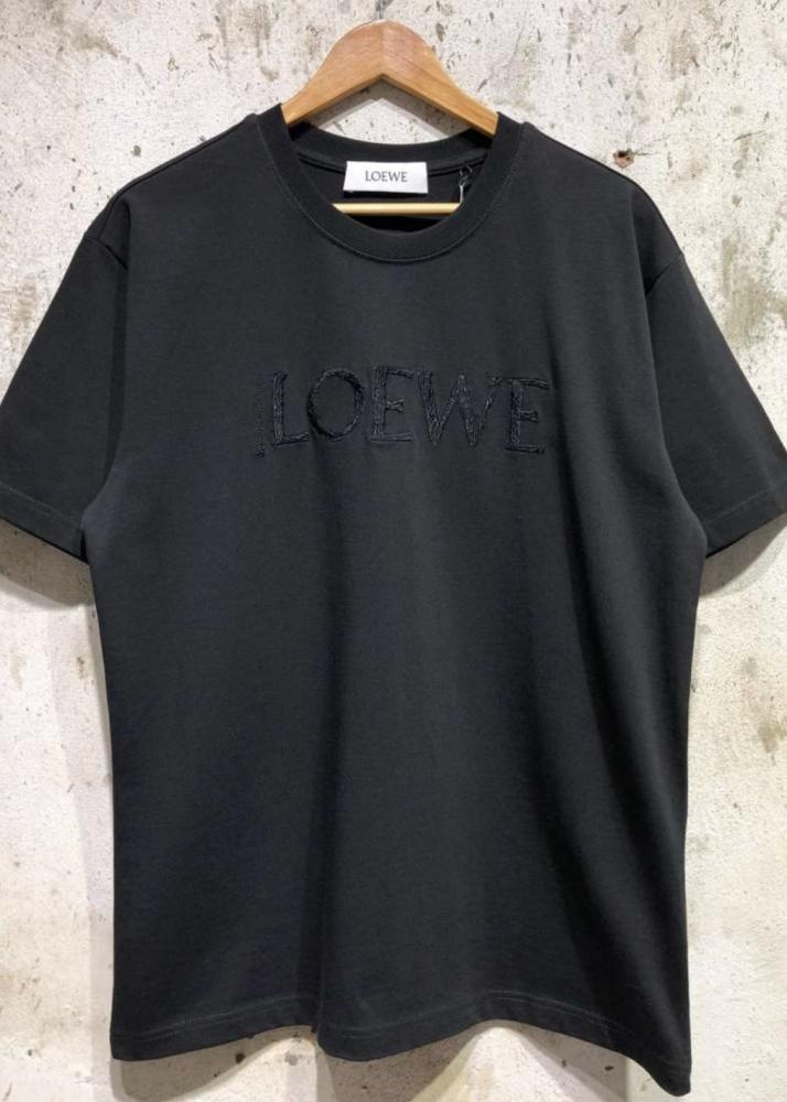 Loewe تيشيرت لويفي اسود- - 2