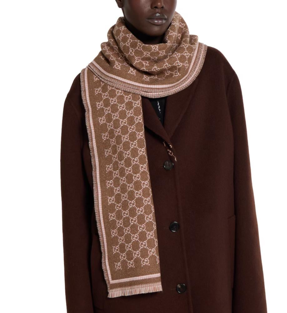 Gucci GG wool scarf - 4