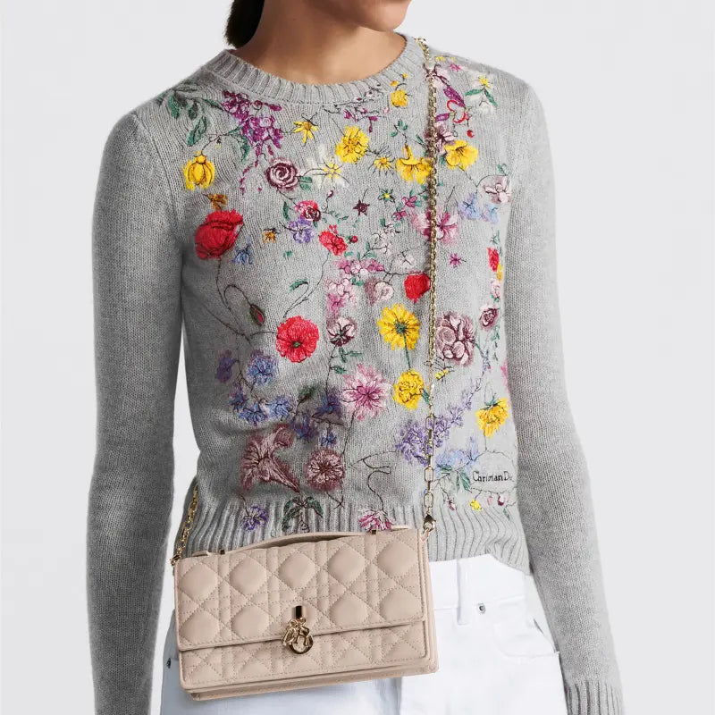 My Dior Mini Bag – Powder Beige Cannage Lambskin