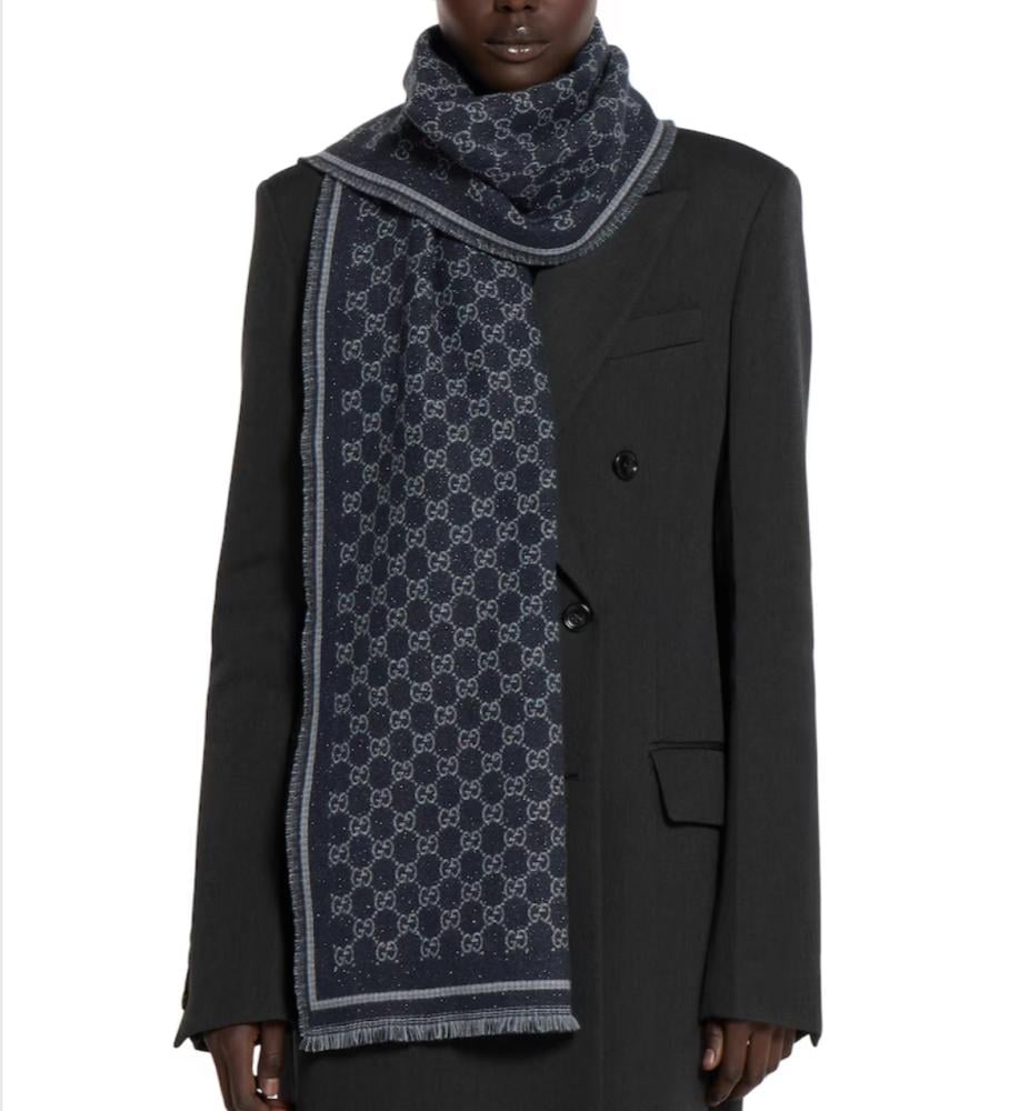 Gucci GG wool scarf - 5