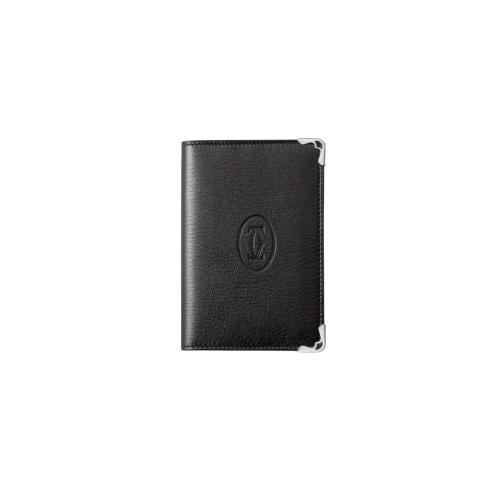 Green Cartier 4-CREDIT CARD HOLDER, MUST DE CARTIER