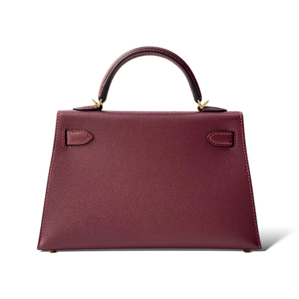 Hermès شنطة ايرميز Hermès Black Mini Kelly 20 - 2