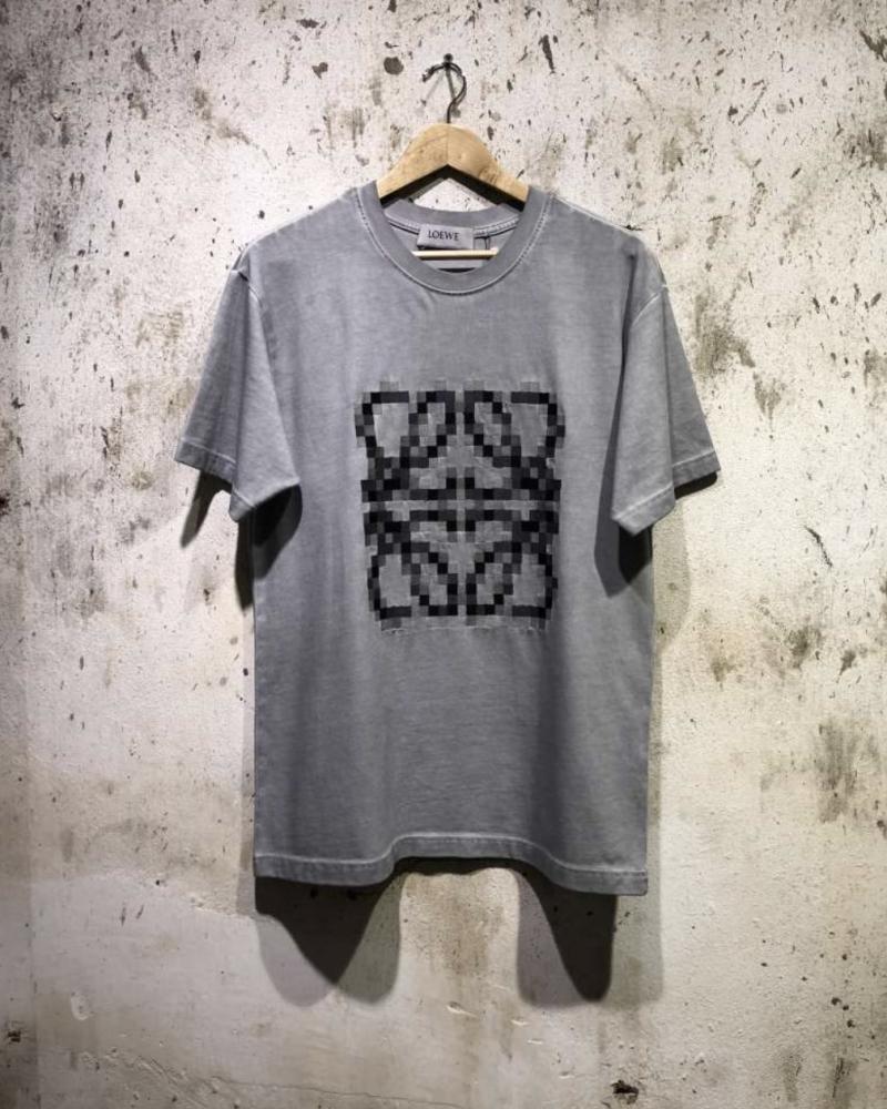 Loewe تيشيرت لويفي رمادي