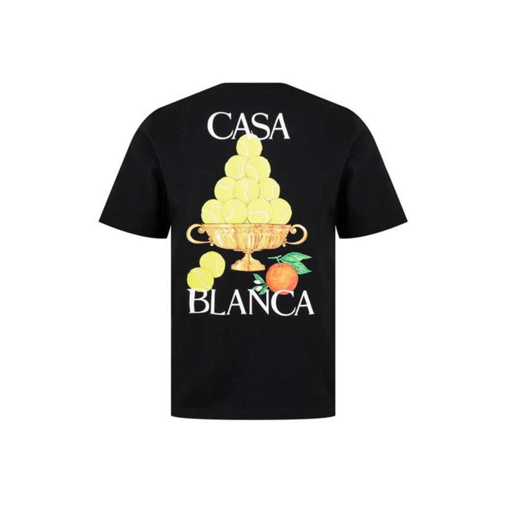 Casablanca تيشيرت كازا بلانكا اسود Casablanca | Graphic T-Shirt - 2
