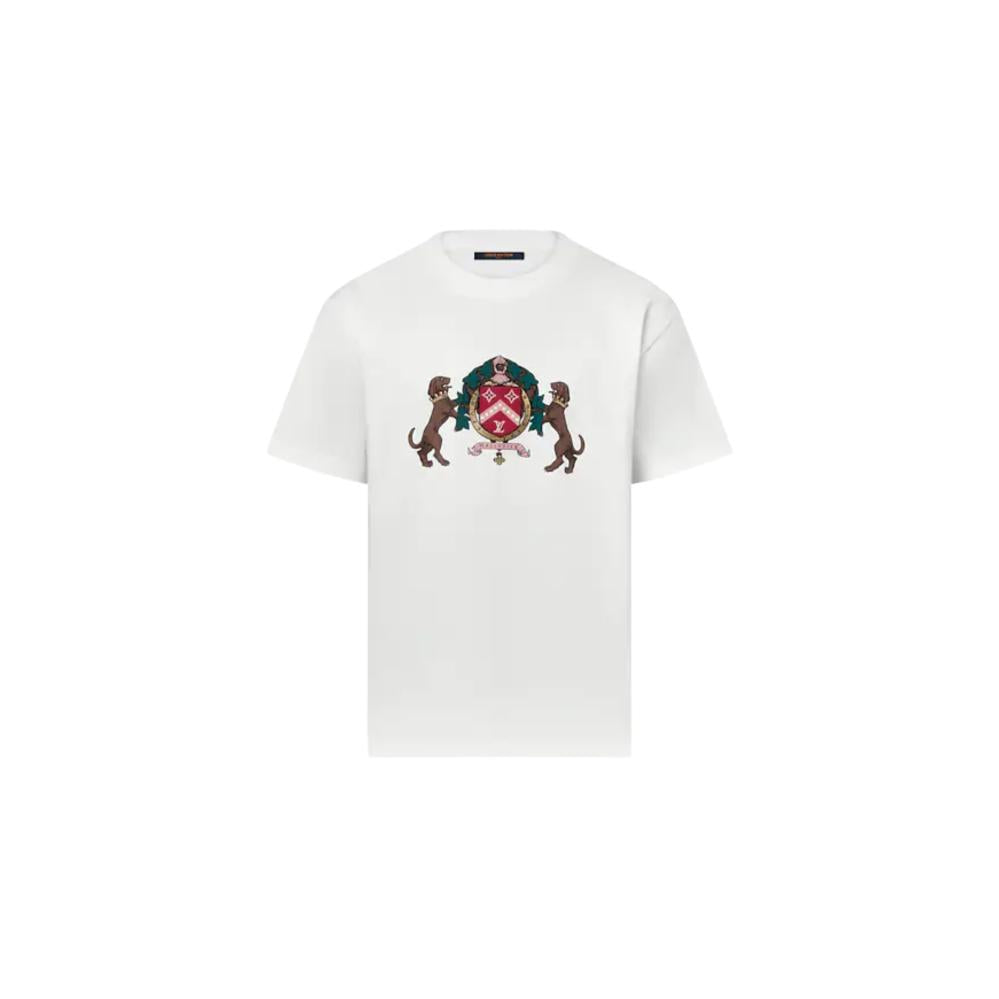 Louis Vuitton Embellished Cotton T-Shirt