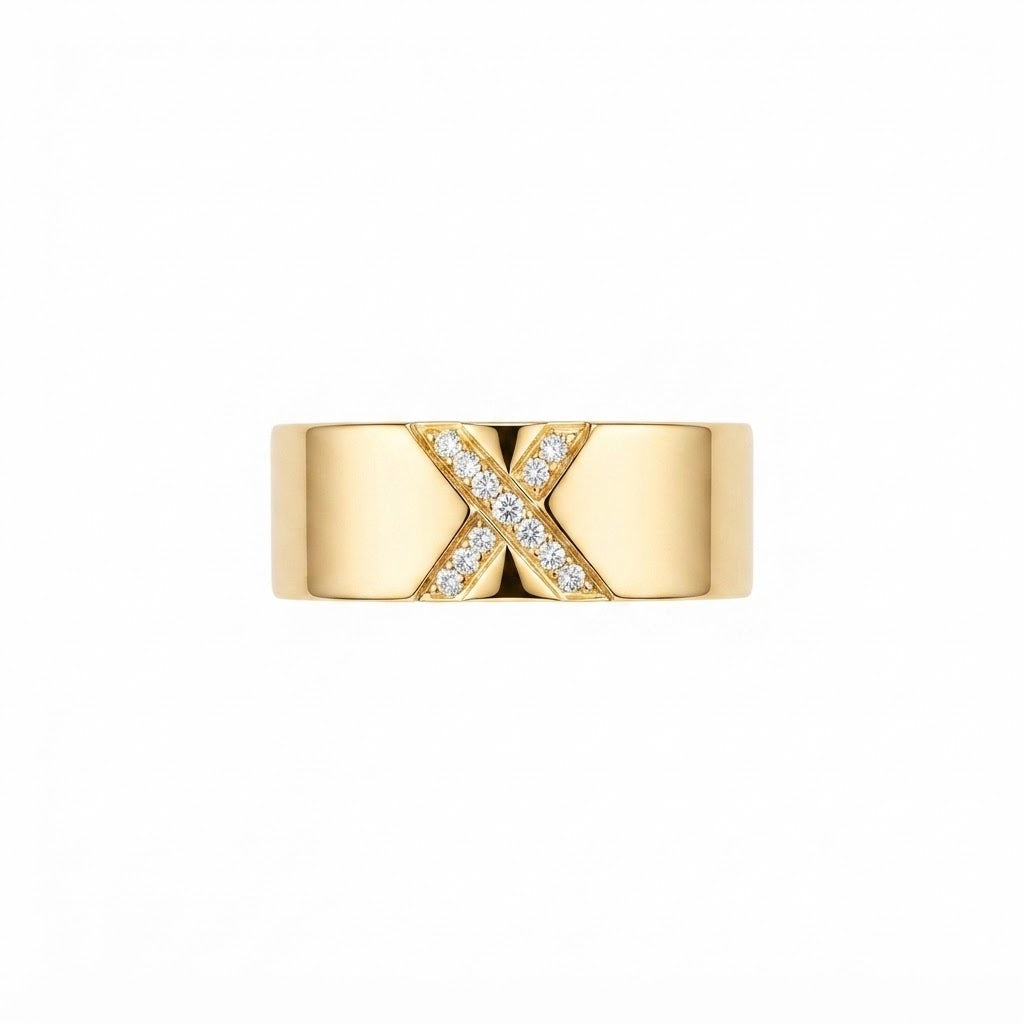 إكس براندات Gold Ring إكس براندات Jeux de Liens Ring