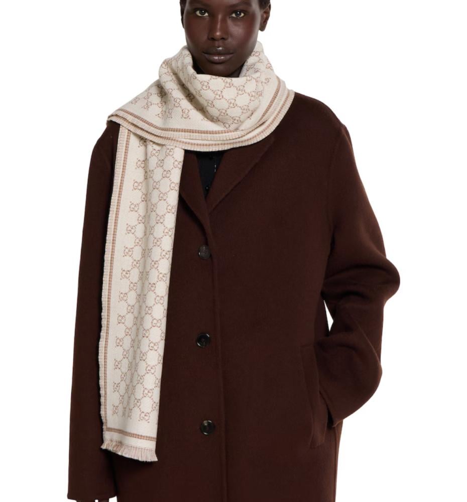 Gucci GG wool scarf - 3