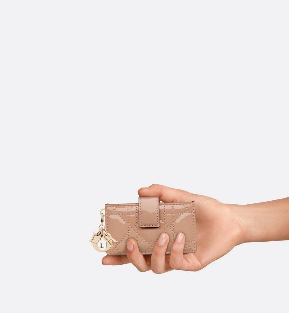 Dior Lady Dior Jasmine Card Holder - 6