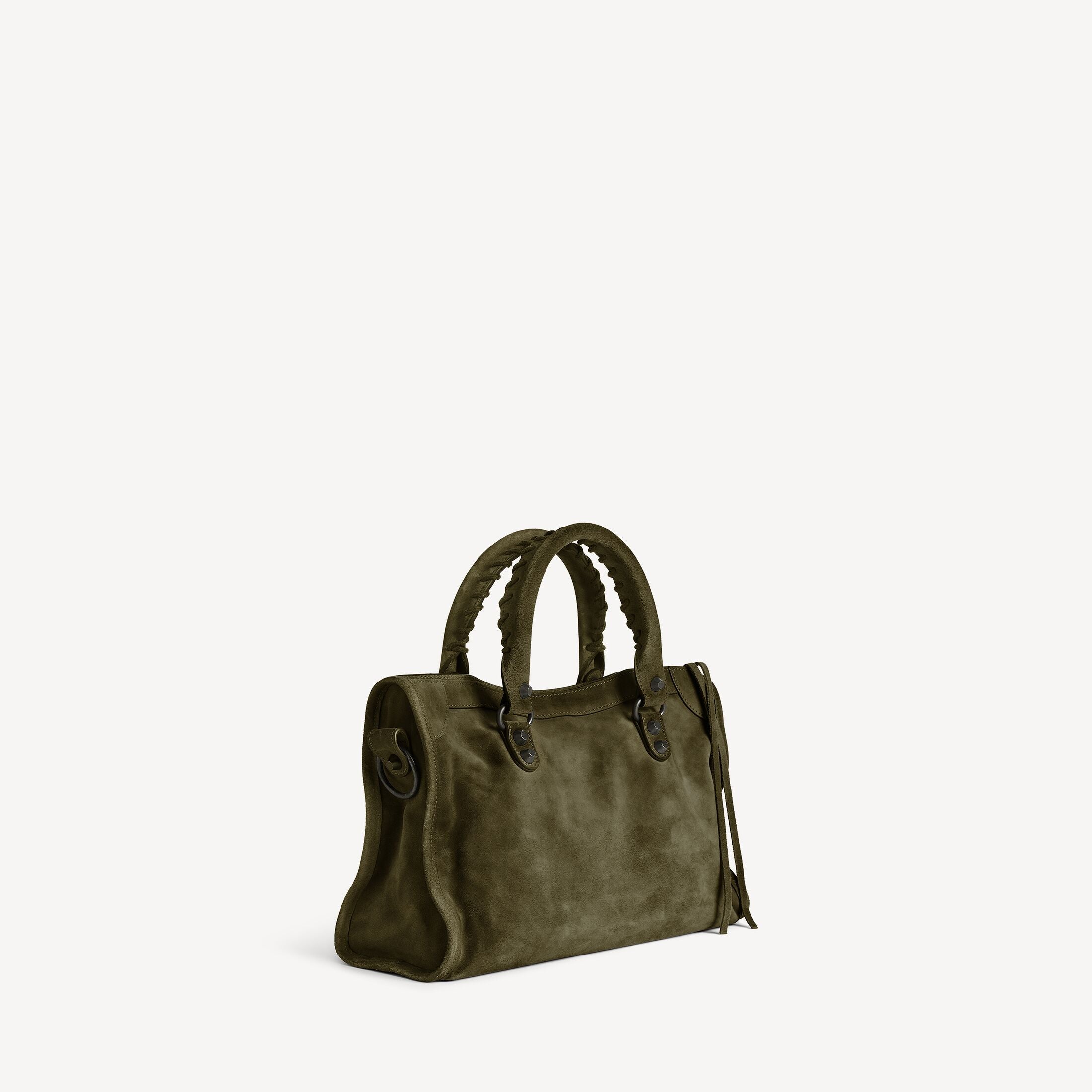 Xbrandat Le City Small Bag in Suede In Khaki