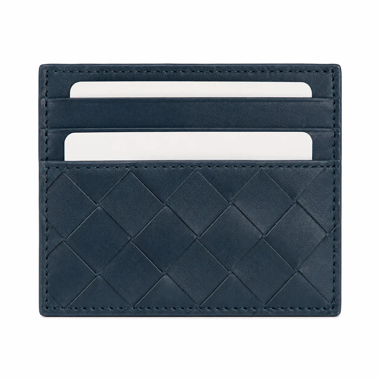 Bottega Veneta Intrecciato Leather Card Case