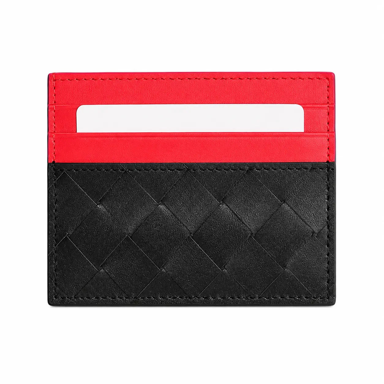 Bottega Veneta Intrecciato Leather Card Case