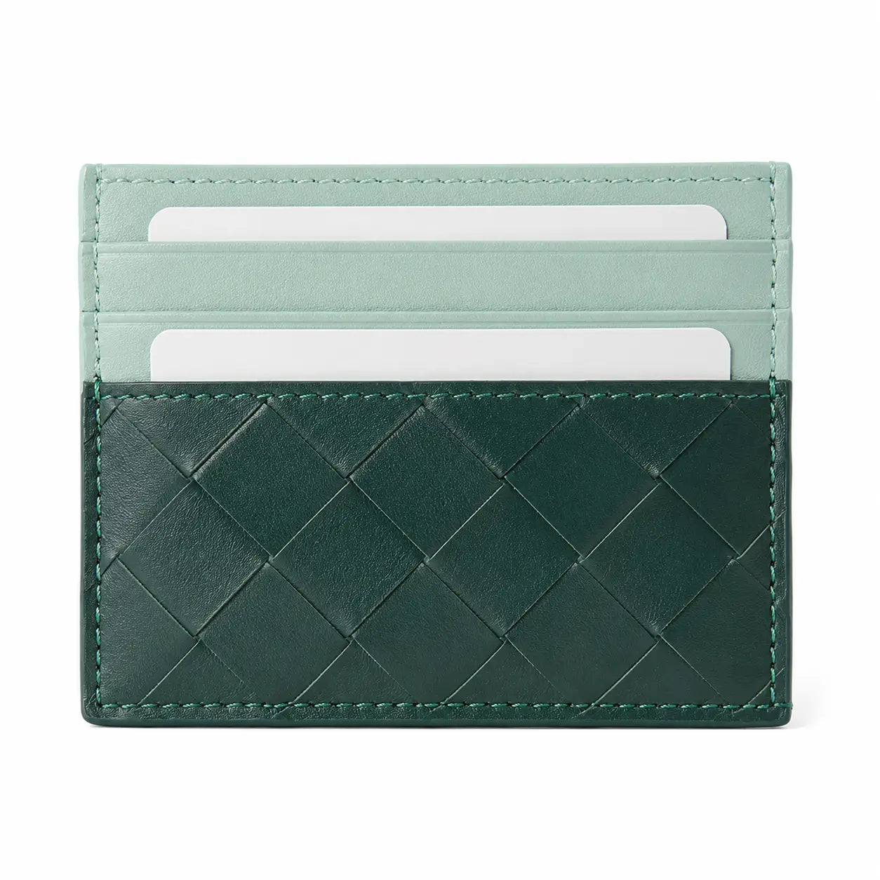 Bottega Veneta Intrecciato Leather Card Case