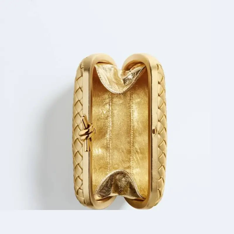 Bottega Veneta Knot Minaudiere Clutch Bag