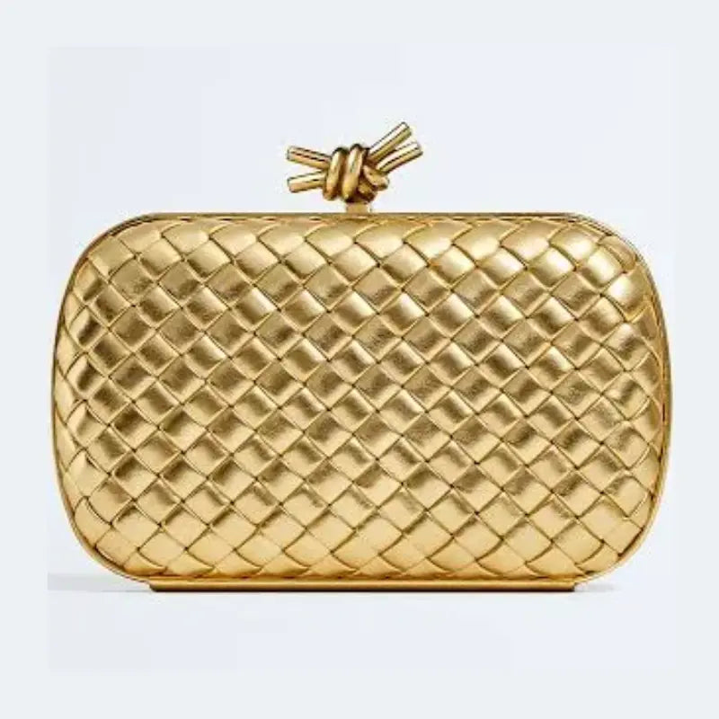 Bottega Veneta Knot Minaudiere Clutch Bag