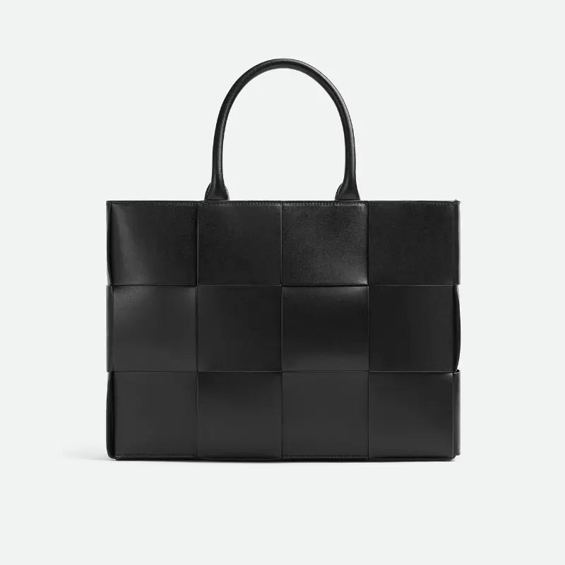 Bottega Veneta Small East-West Arco Tote – Black