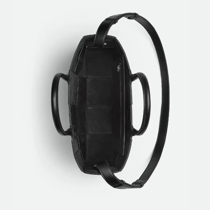 Bottega Veneta Small East-West Arco Tote – Black