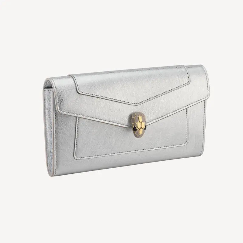 Bulgari Serpenti Forever Large Wallet Calf leather