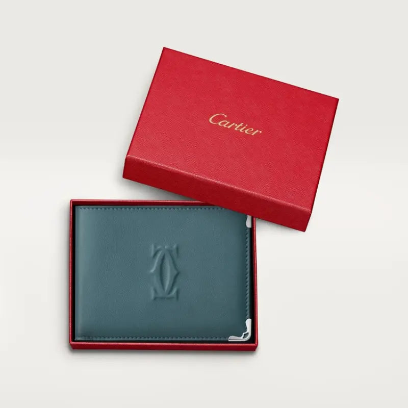 Cartier Must de Cartier Six-Card Wallet – Steel Grey