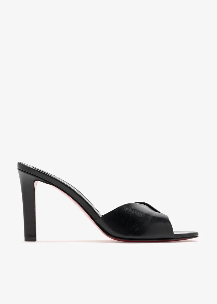 Xbrandat Crisscross Open-Toe Heeled Mules