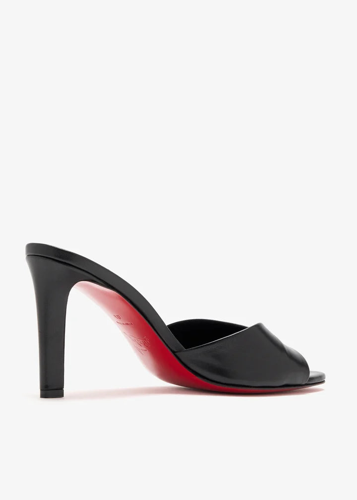 Xbrandat Crisscross Open-Toe Heeled Mules