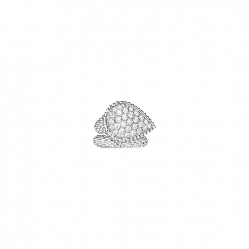 Boucheron خاتم بوشرون فضي - 2