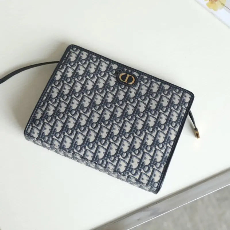 Dior 30 Montaigne Dea Blue Pouch